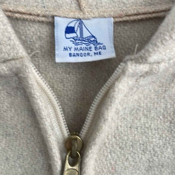 Vintage My Maine Bag Wool Hooded Cape - Picture 3 of 14